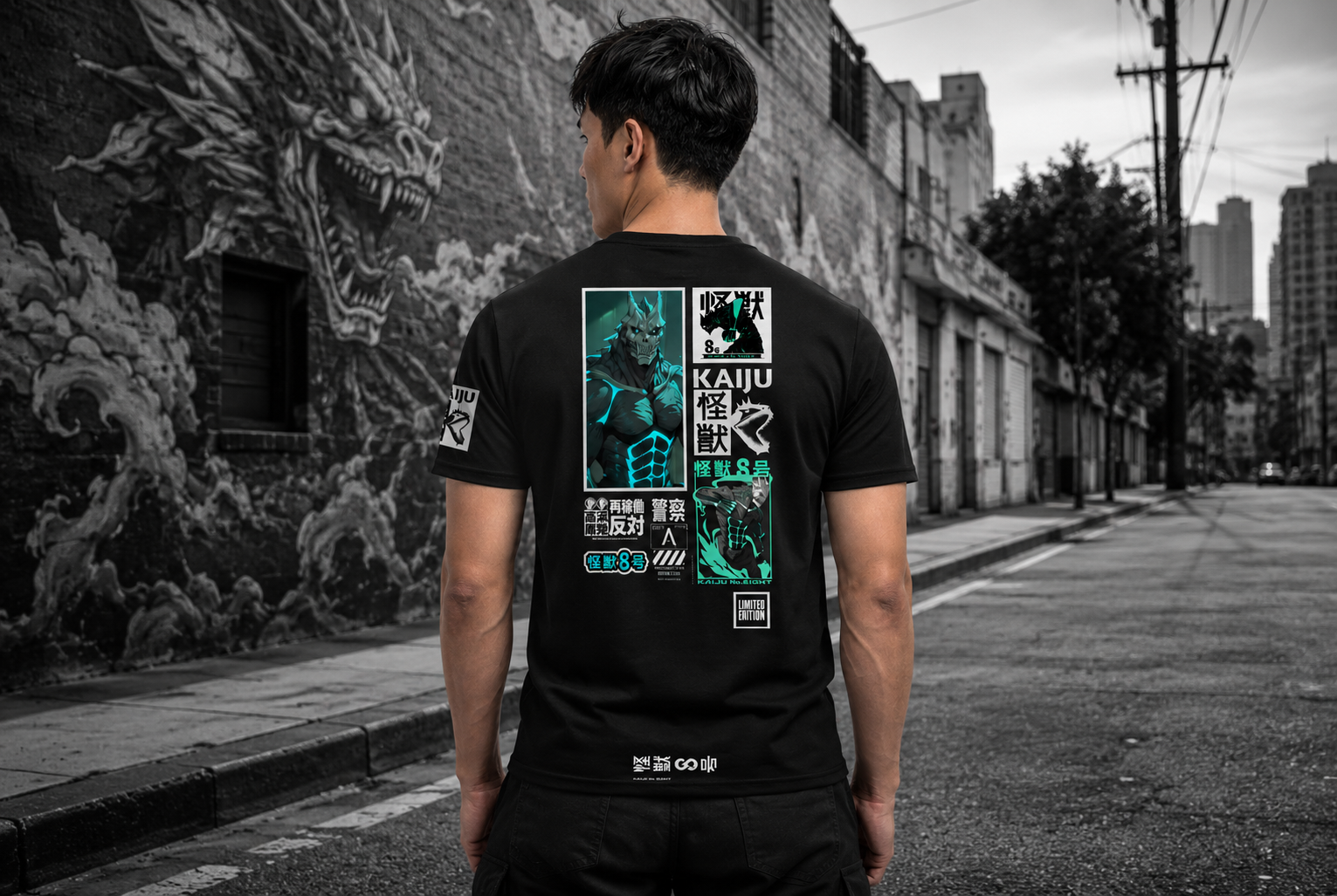 Polera Kaiju No. 8 – Edición Street Anime | Brave Districts
